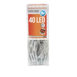 Guirlande électrique rouge 4 m