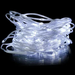 Guirlande électrique soft 96 microLED 7,2m d'éclairage blanc froid