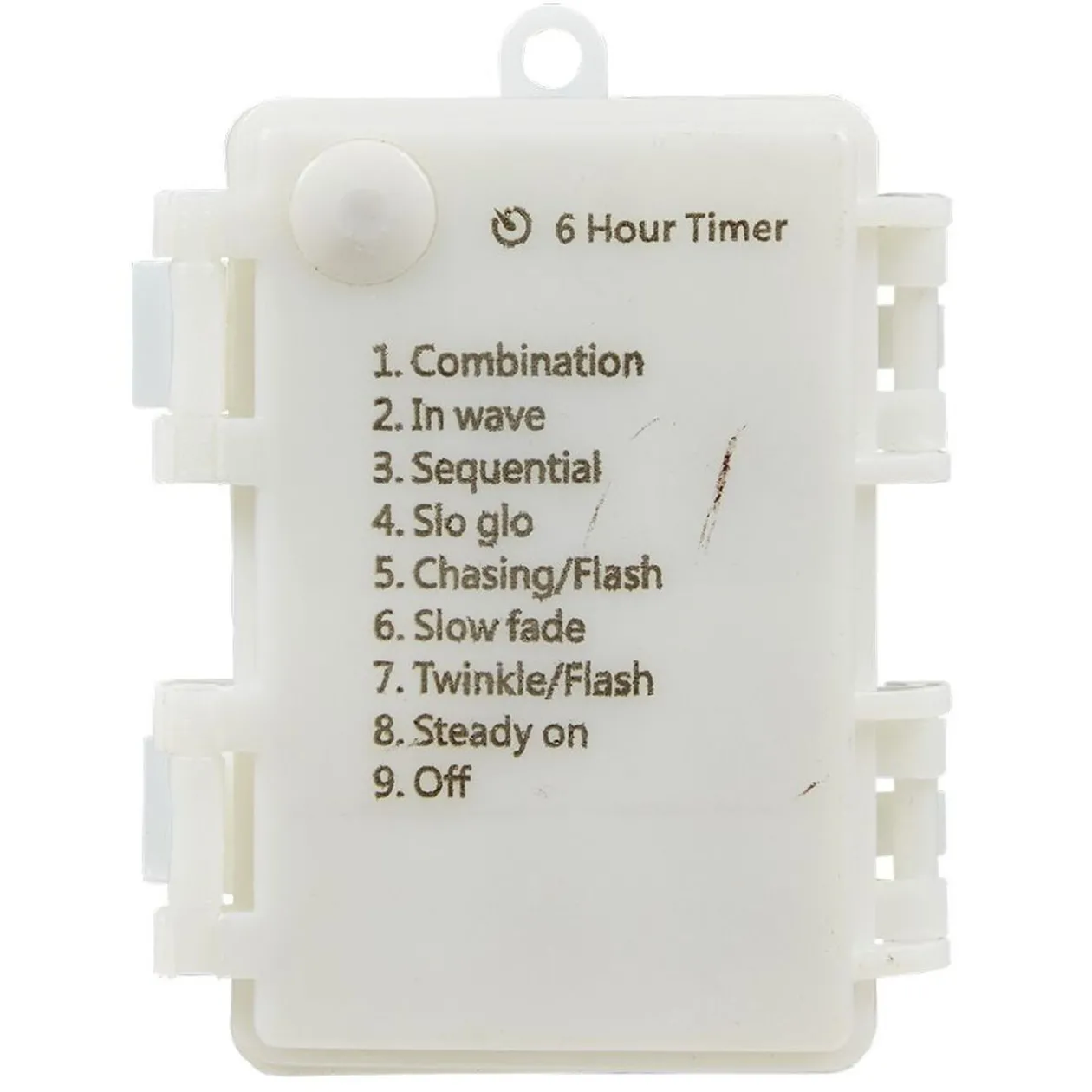 Guirlande électrique soft 96 microLED 7,2m d'éclairage blanc froid