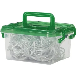 Guirlande électrique solaire 200 LED 19,9m d'éclairage multicolore