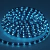 Guirlande électrique tube bleu clignotant 12 m