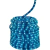 Guirlande électrique tube bleu clignitant 24 m