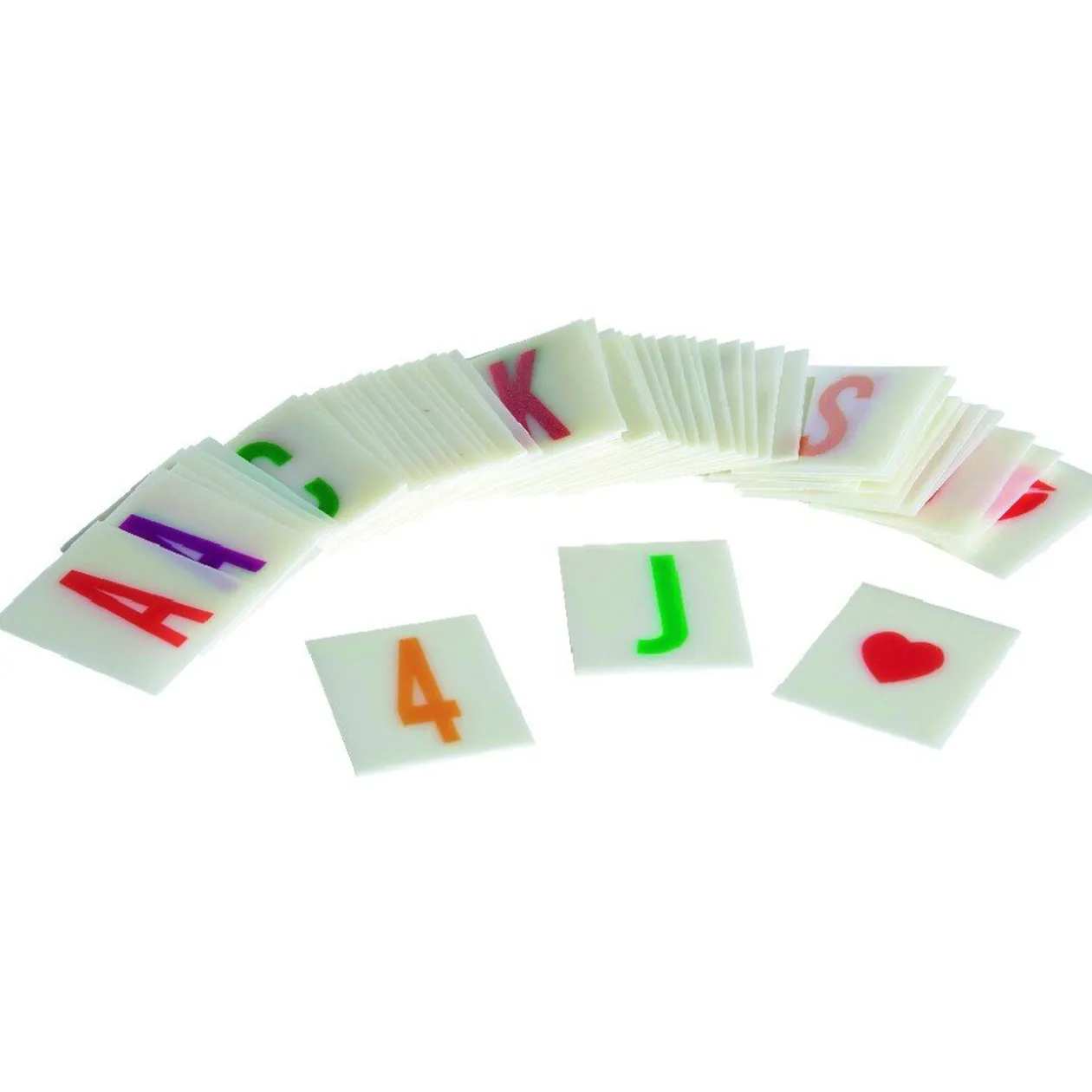 Guirlande lettres multicolores lumineuses à led blanc chaud