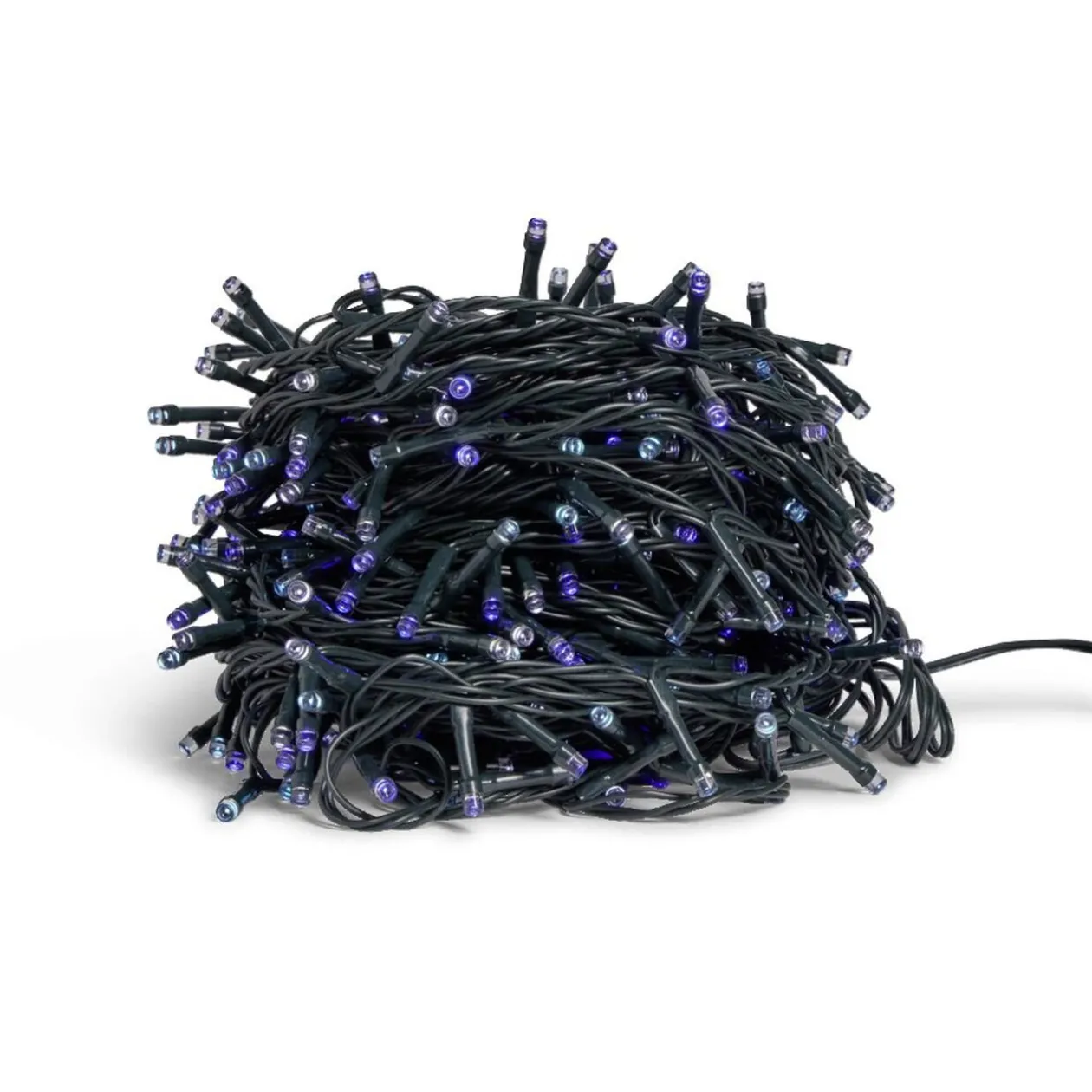 Guirlande lumineuse extérieure 400LED blanc froid/bleu clair/bleu 29,9m