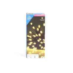 Guirlande lumineuse extérieur 96LED blanc chaud 7,1m
