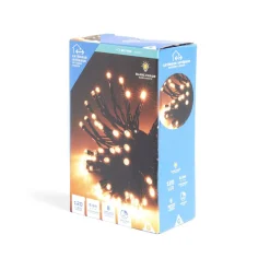 Guirlande lumineuse extérieur 120LED blanc chaud 8,9m