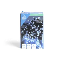 Guirlande lumineuse extérieur 240LED bleu 17,9m