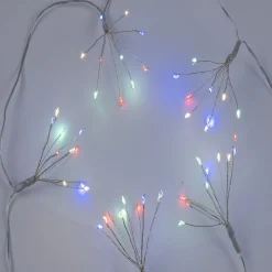 Guirlande lumineuse intérieur effet feu d'artifice 280LED multicolores 6,75m