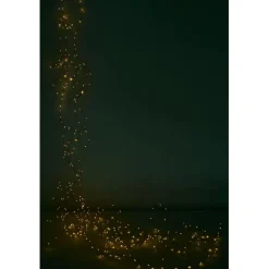 Guirlande lumineuse solaire 400 microled blanc chaud 20 m