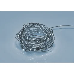 Guirlande lumineuse Solaire 400 microled Blanc froid 20 m