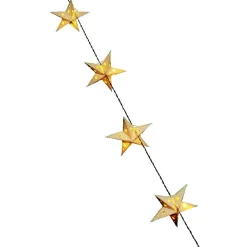 Guirlande lumineuse étoiles multicolores fixes 1,17 m