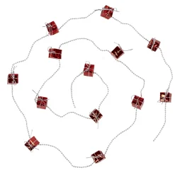 Guirlande rouge 13 cadeaux
