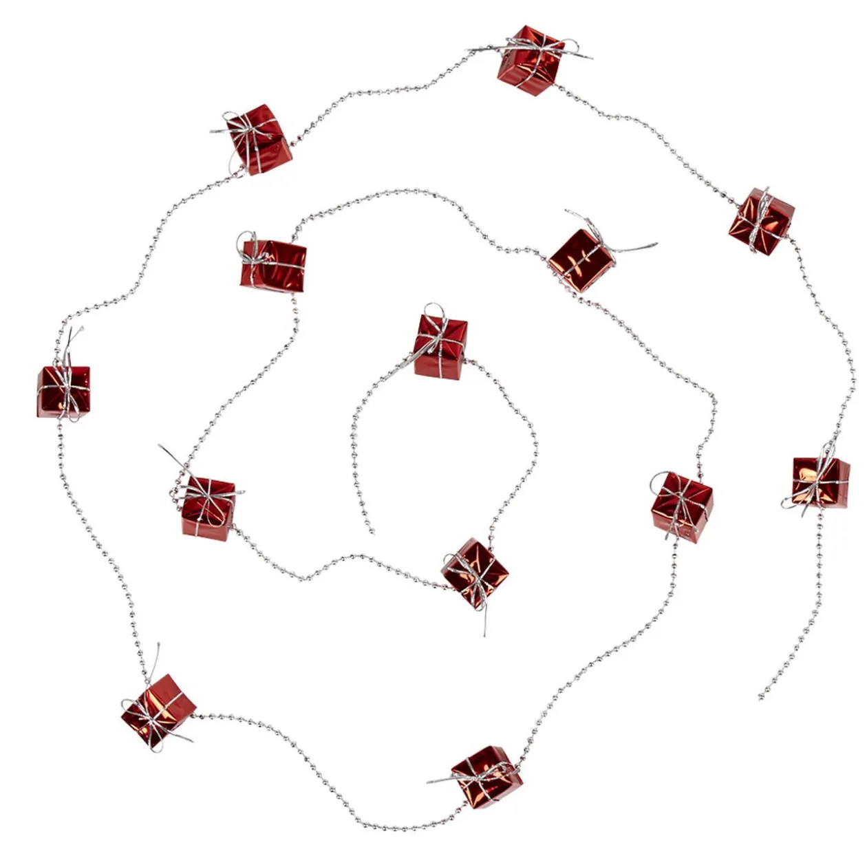 Guirlande rouge 13 cadeaux