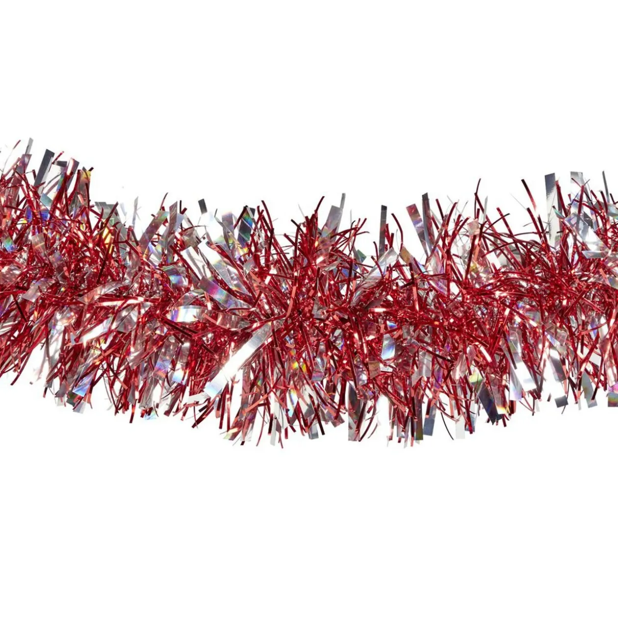 Guirlande rouge métallisé L180cm