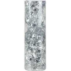 Guirlande scintillante étoile argentée 10 m