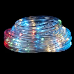 Guirlande solaire tube 40 LED 4m d'éclairage multicolore