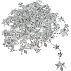 Guirlande étoile argenté 450cm