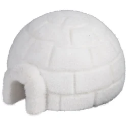 Igloo blanc mousse à poser