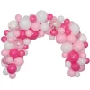 Kit arche de ballons roses 5m