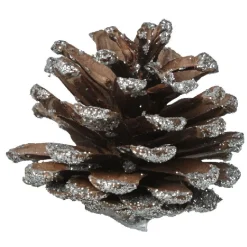 Kit décoration argentée pour sapin X 40