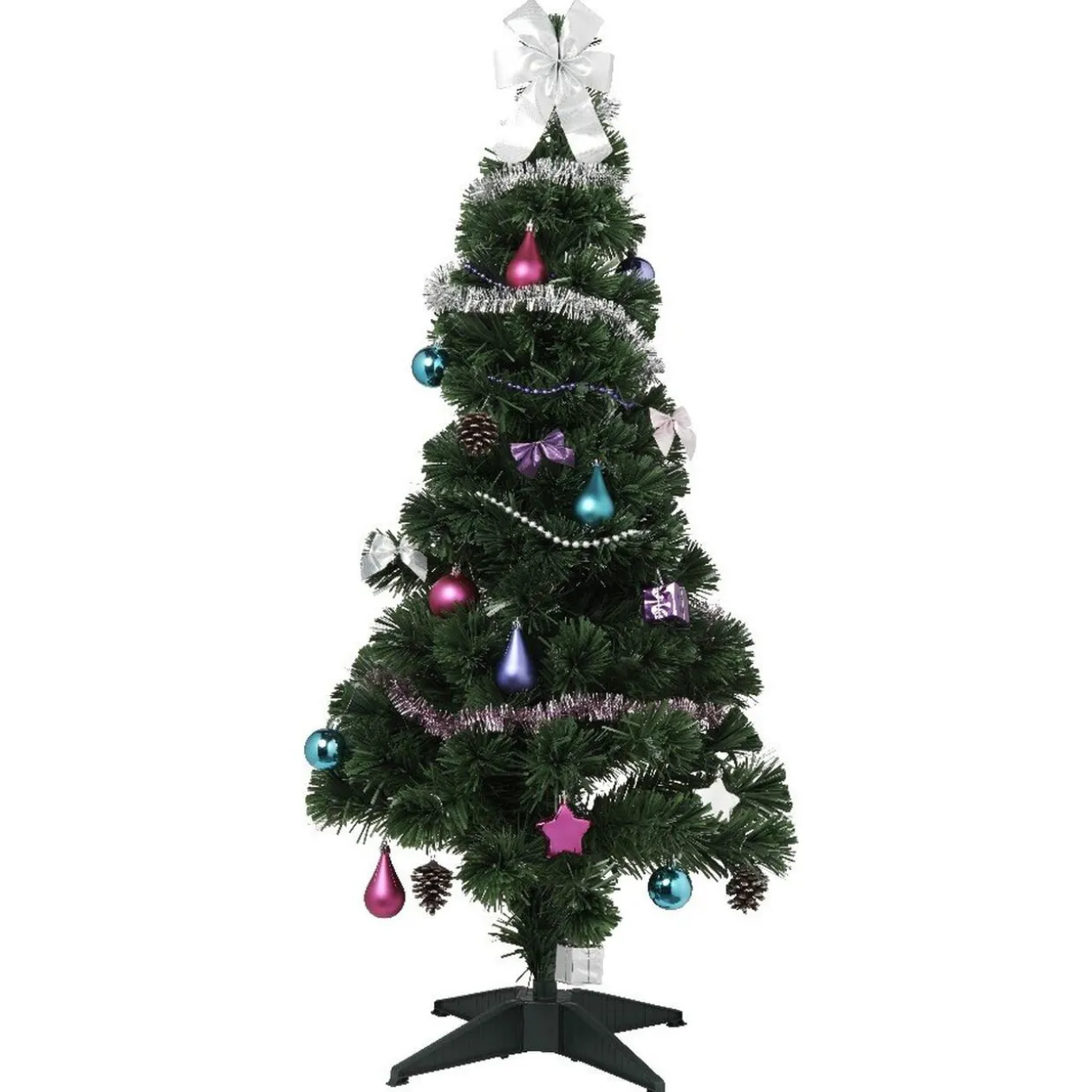 Kit décoration violette pour sapin X 40