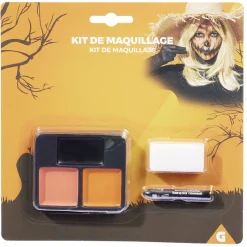 Kit maquillage Halloween citrouille orange