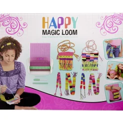 Kit métier à tisser bracelet magique DIY