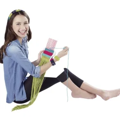 Kit métier à tisser bracelet magique DIY