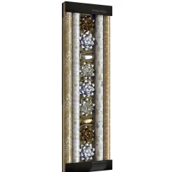 Kit papier cadeau x4 bolduc x2 noeud x7 gris argenté