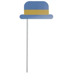 Kit photo booth clown circus 10 pièces