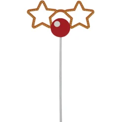 Kit photo booth clown circus 10 pièces