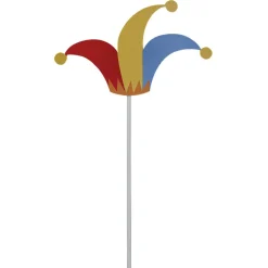 Kit photo booth clown circus 10 pièces