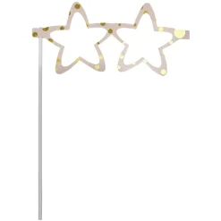 Kit photo booth rose, vert et doré 10 pièces