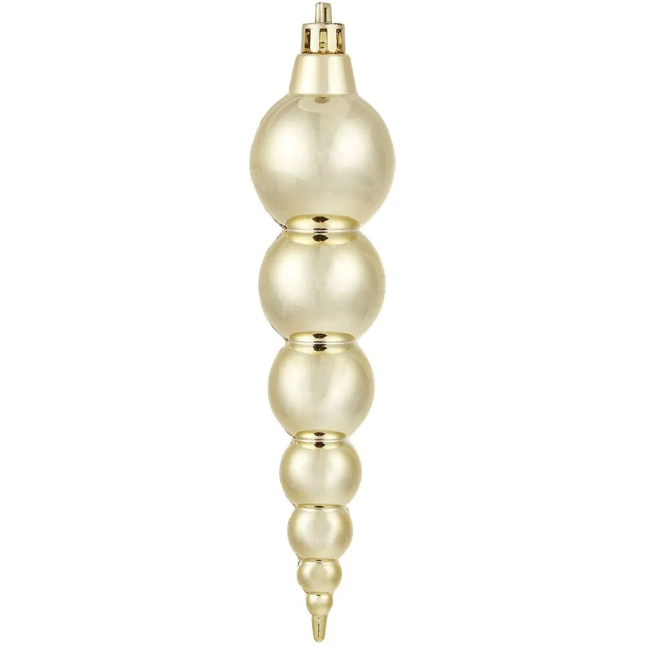 Kit pour sapin de Noël sujet à suspendre doré x100