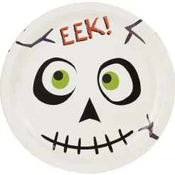 Kit serviette + assiette jetable Halloween x10