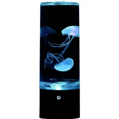 Lampe méduse couleurs changeantes Ø10,5xH29cm