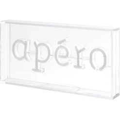 Lampe néon APÉRO 30x4,6xH15cm