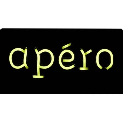 Lampe néon APÉRO 30x4,6xH15cm