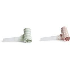 Langue de belle-mère rose et vert x 8