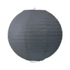 Lanterne chinoise en papier gris