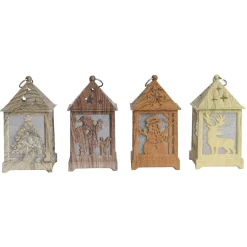 Lanterne de Noël à suspendre 1 LED