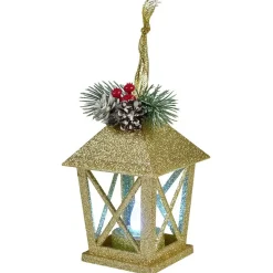 Lanterne lumineuse de Noël à poser