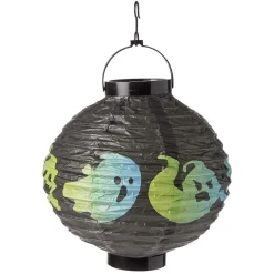 Lanterne lumineuse Halloween à suspendre Ø20xH22cm