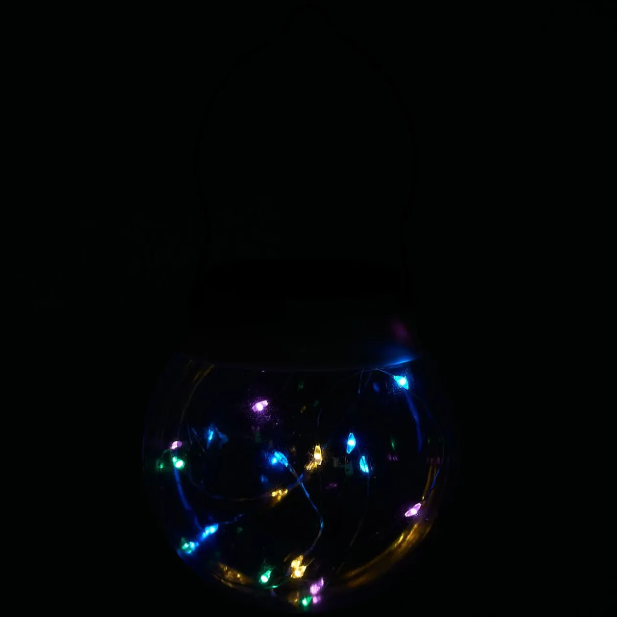 Lanterne Solaire à suspendre 20 microded Multicolore