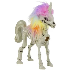 Licorne squelette crinière multicolore