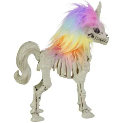 Licorne squelette crinière multicolore