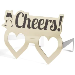 Lot 4 paires de lunettes festives Nouvel an