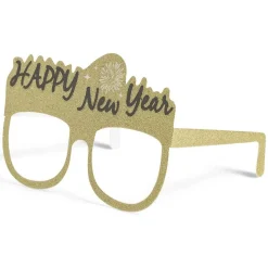 Lot 4 paires de lunettes festives Nouvel an