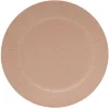 Lot de 10 assiettes en carton Ø18cm rose