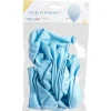Lot de 20 ballons en latex bleu pastel